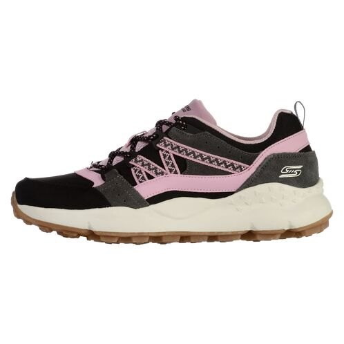 Pantofi sport SKECHERS pentru femei GOSAN TRAIL - HIDE-A-WAY - 117141BKMT